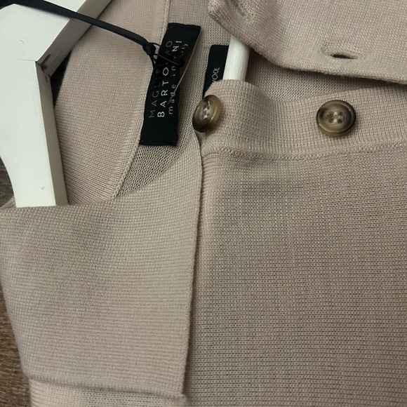 Bartolini NWT Men’s M Merino light long sleeve sweater Made in Italy. Beautiful - Picture 7 of 11